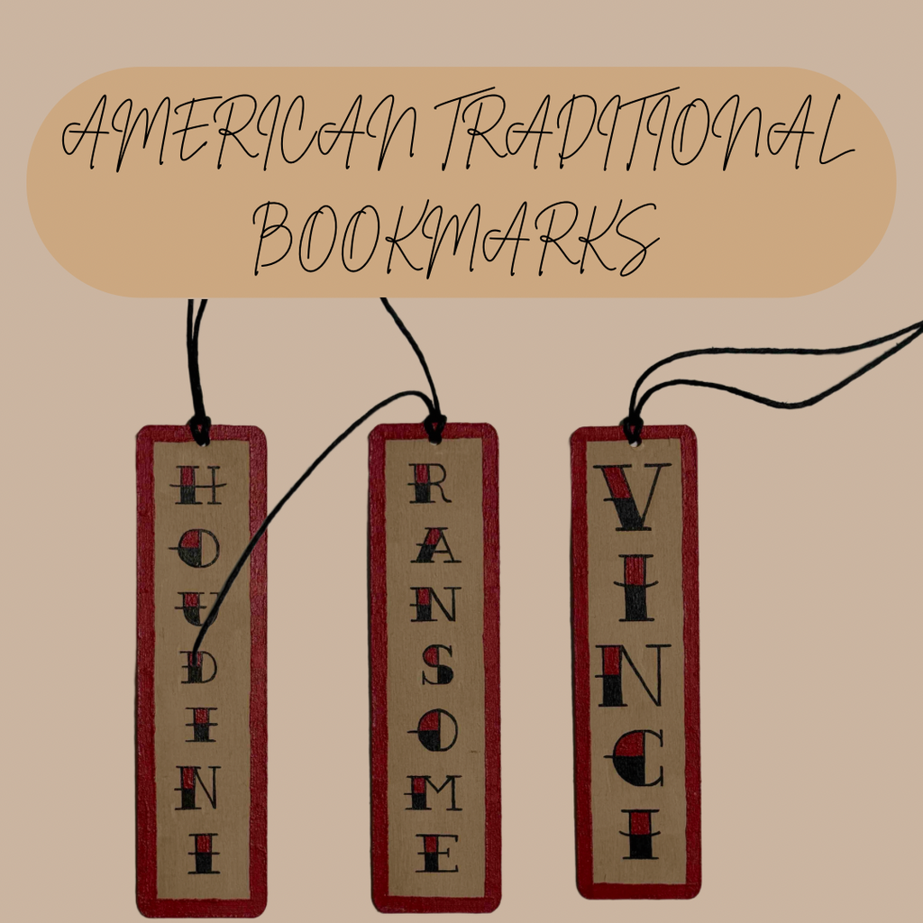 Custom American Trad Bookmarks