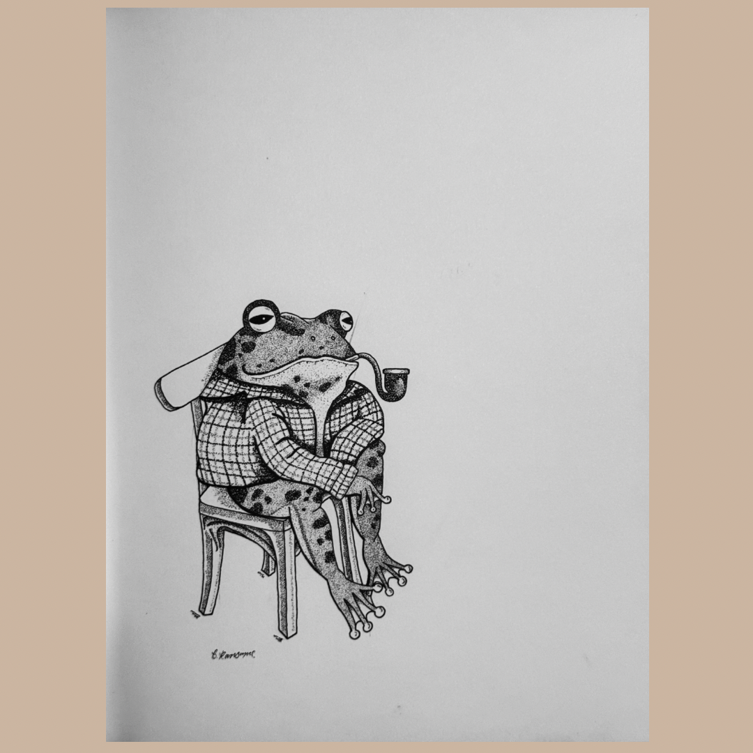 Smoking Toad