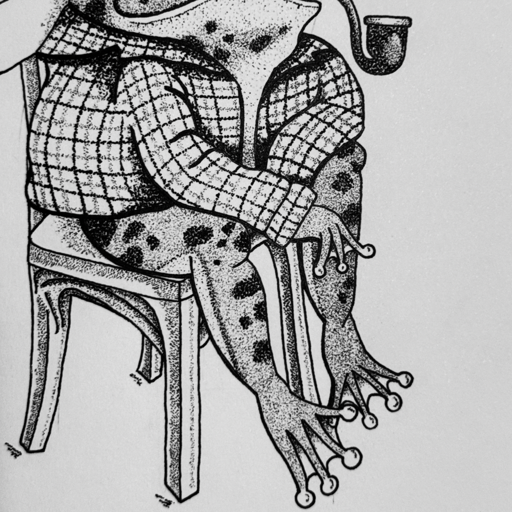 Smoking Toad